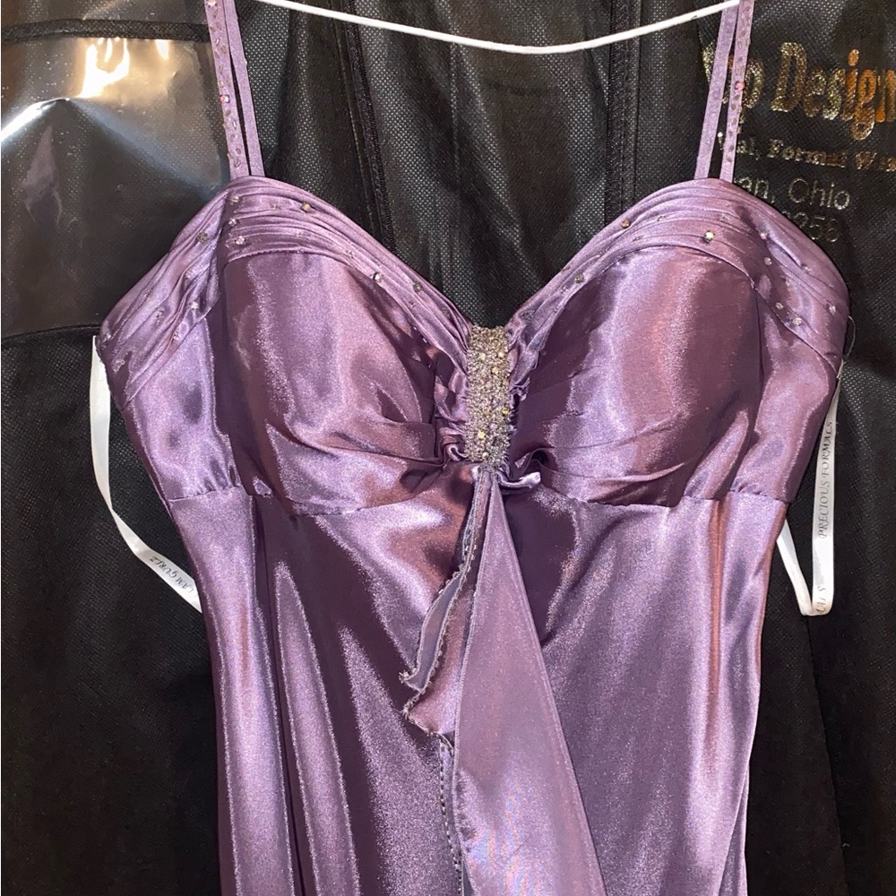 Glamour Girlz Formal Satin Dress